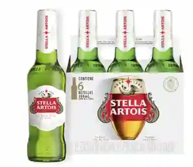 Cerveza Stella Artois Six Pack 300 Ml