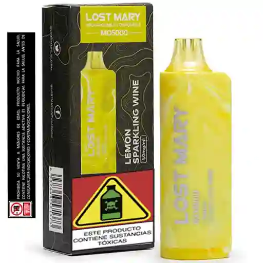 Vapeador Lost Mary 5.000 Puffs Lemon Sparkling Wine