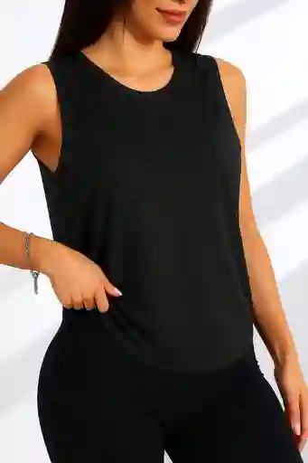 Tank Top Sporty Básica - Black Flow