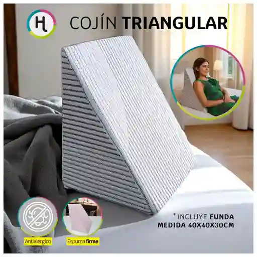 Cojín Triangular Ortopédico Televisión Tv - Ergonómico