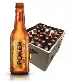 Cerveza Poker Canasta 330 Ml X30 Botellas