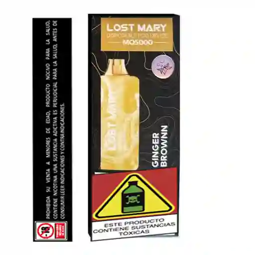Vapeador Lost Mary 5.000 Puffs Ginger Brown
