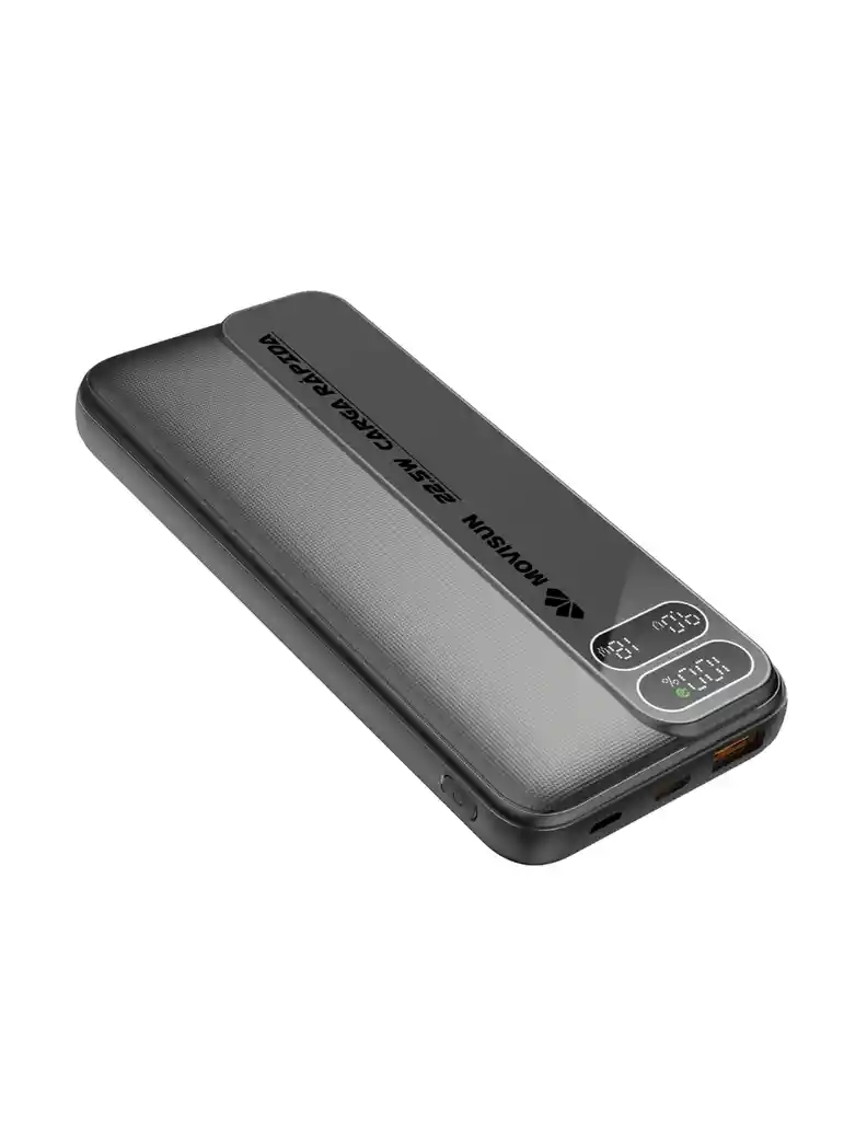Powerbank Movisun Rocket P15 10000 Mah 22,5w Cables Integrados