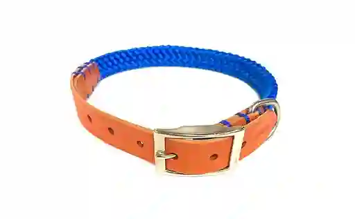 Al Torno Collar Piola Plana Cuero M