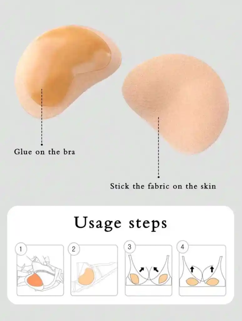 Almohadillas Push-up Invisiblesf