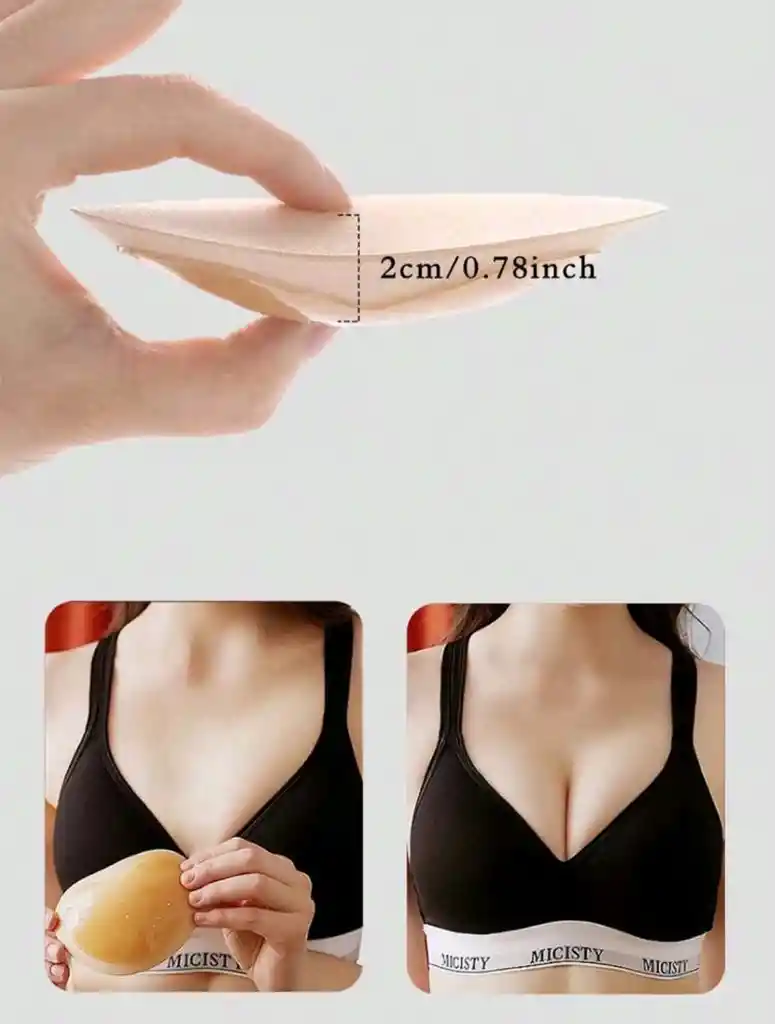 Almohadillas Push-up Invisiblesf