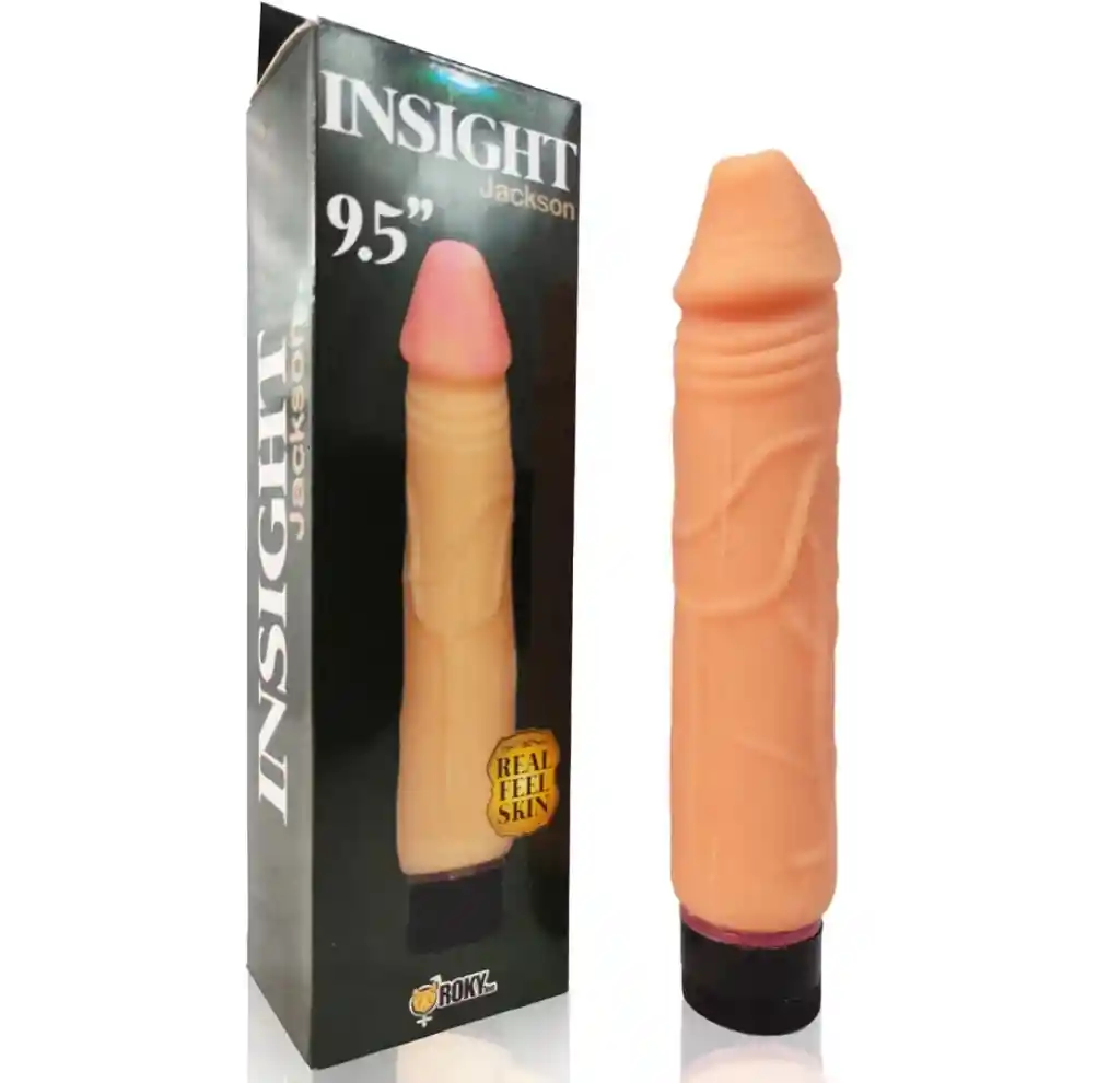 Vibrador Realista Jackson 22cm Potente Masturbador Ultra Realista Estimulador Consolador unisex