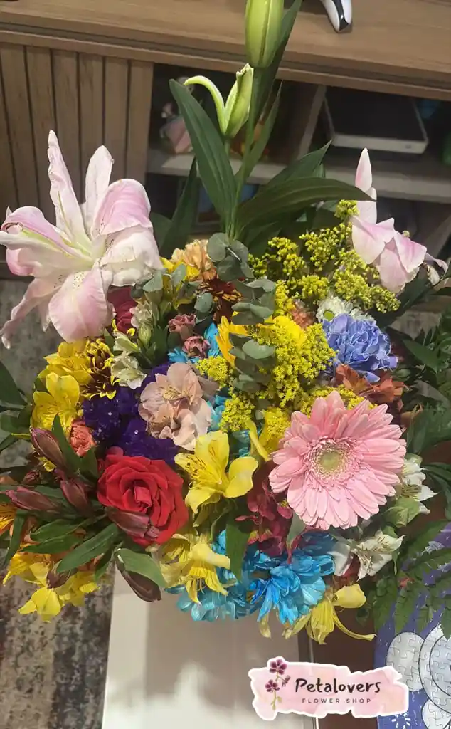 Flores Surtido Completo Con Lirio