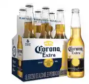 Six Pack Cerveza Corona Extra 330 Ml X 6 Botellas