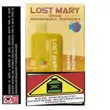 Vapeador Lost Mary Os 5.000 Puffs Banana Rasberry Ice
