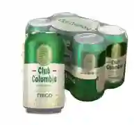 Six Pack Cerveza Club Colombia Trigo Lata X6 Unidades (330 Ml C/u)