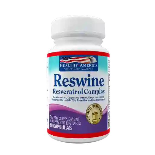 Reswine Resveratrol Complex 260 Mg Healthy America