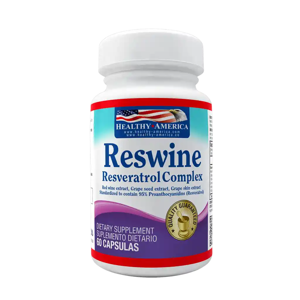 Reswine Resveratrol Complex 260 Mg Healthy America
