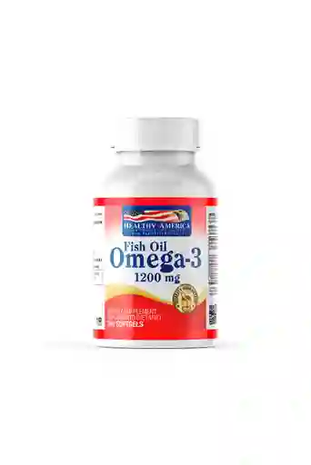 Omega 3 Fish Oil 1200mg 200s Healthy America