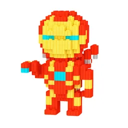 Iron Man Anime Juguete Armable Armatodo Construcción Niños