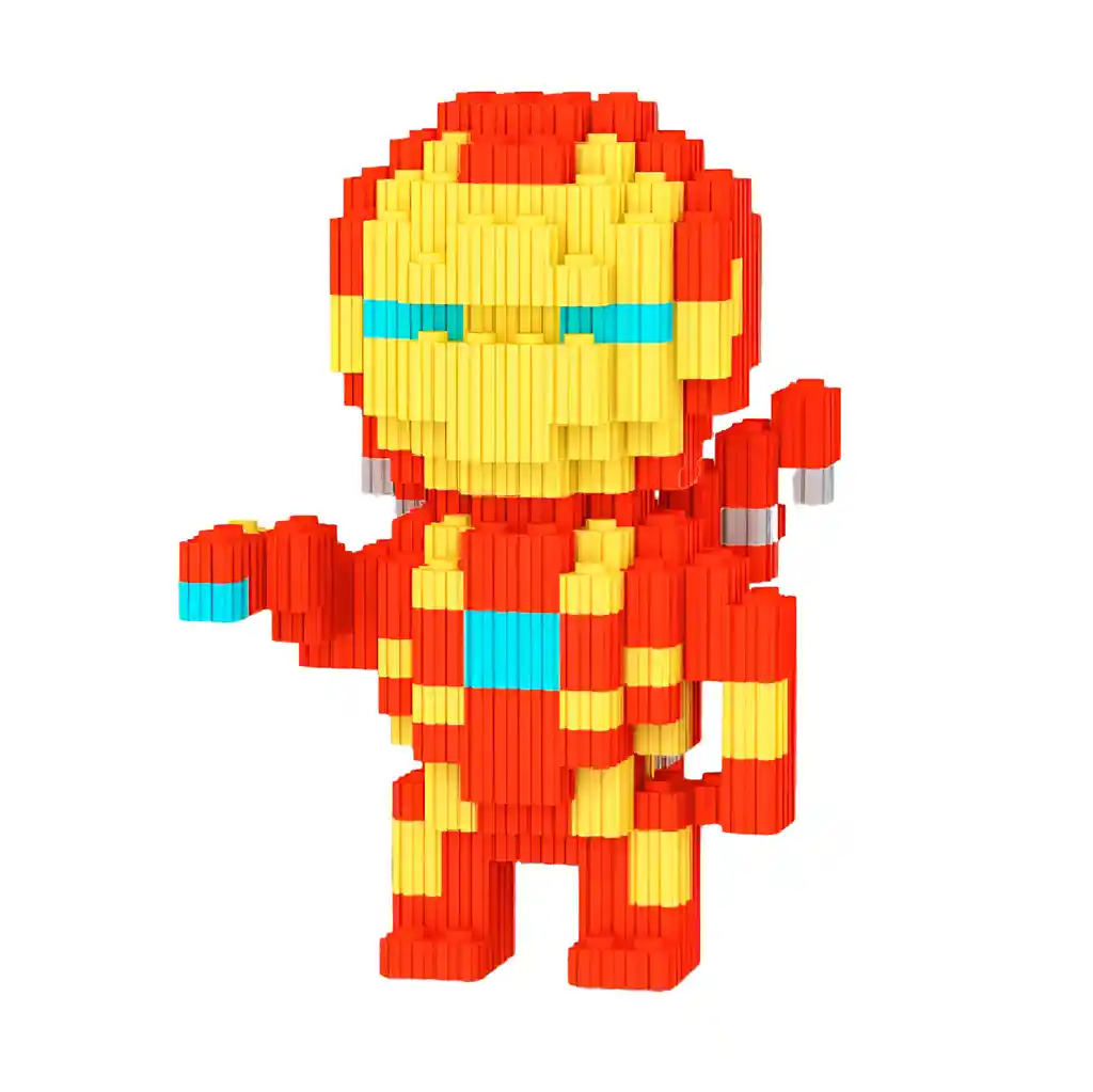 Iron Man Anime Juguete Armable Armatodo Construcción Niños