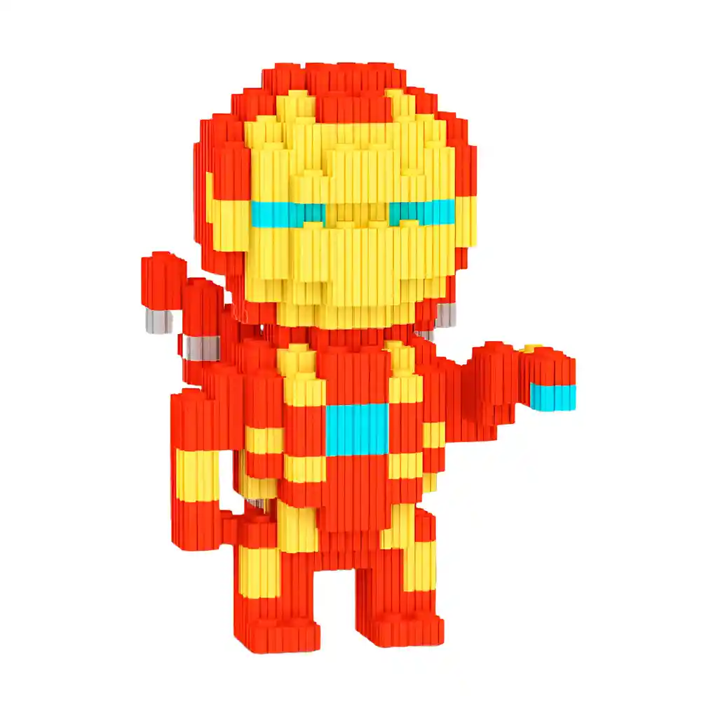 Iron Man Anime Juguete Armable Armatodo Construcción Niños