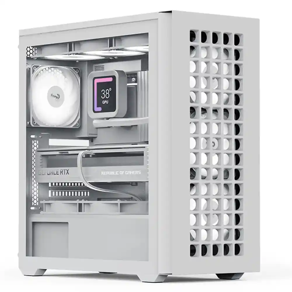 Caja Atx Aerocool D502a (blanco)