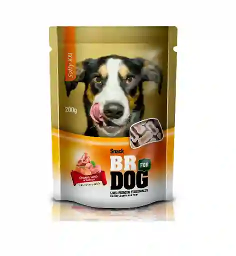 Softy Br For Dog Xxl Chicken Lamb Salmon X 200 Grs