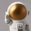 Moderno Soporte Con Base Astronauta En La Luna Para Celular