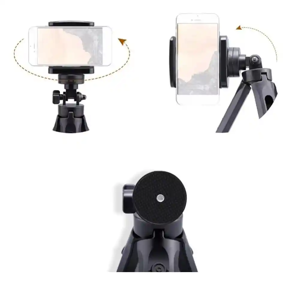 Mini Tripode Soporte Celular Camara Web Videoconferencia 360