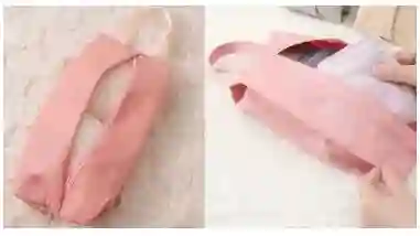 Cosmetiquera De Tela Para Almacenamiento, Neceser De Viaje Portátil, Bolsas Para Ropa Interior Y Calcetines, Lavado A Mano, Disponible En Gris, Rosa Y Café Claro