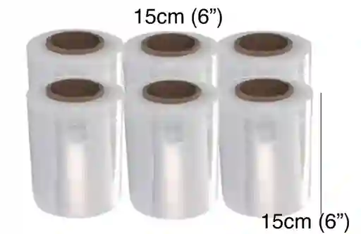 Strecht Vinipel 15cm (6") Para Embalaje X350m