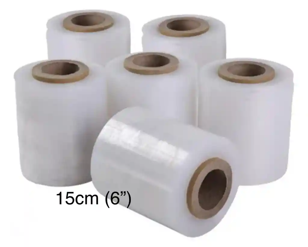 Strecht Vinipel 15cm (6") Para Embalaje X350m