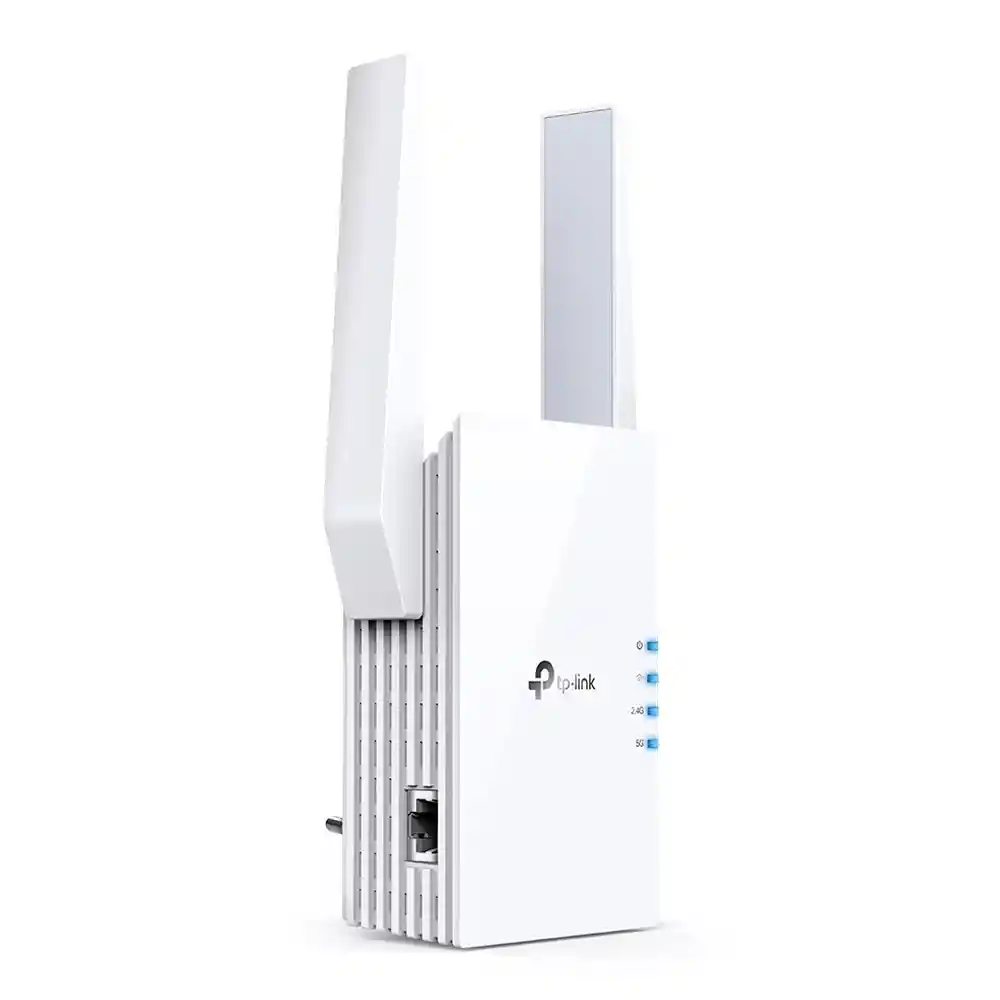 Extensor Tp-link De Red Doble Banda Wi-fi 6 Mesh Ax1800 Color Blanco