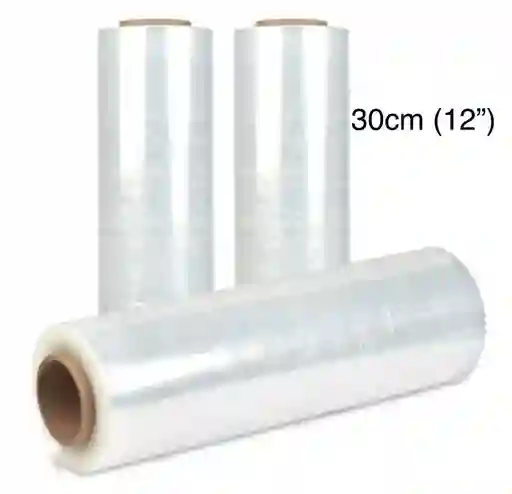 Strecht Vinipel 30cm (12") De Alto Para Embalaje X500m