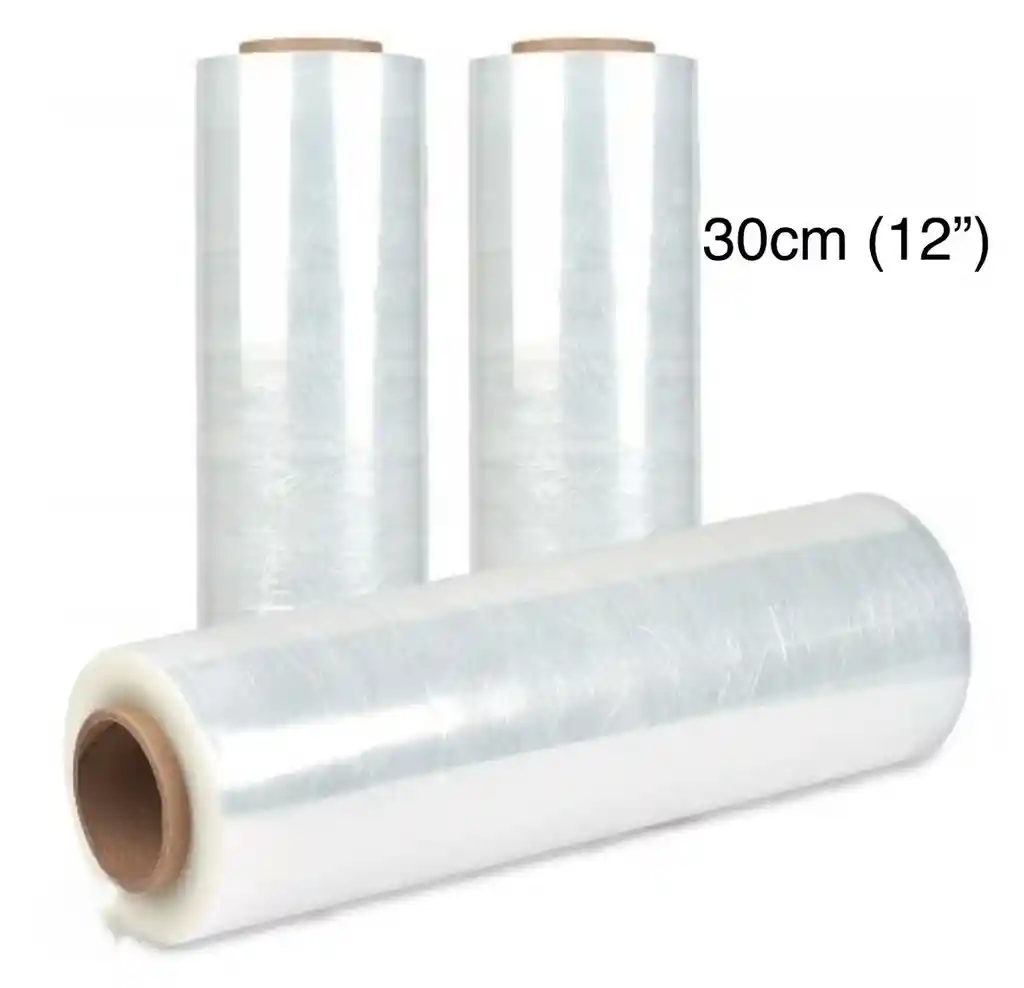Strecht Vinipel 30cm (12") De Alto Para Embalaje X500m