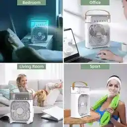 Mini Aire Acondicionado Portatil Ventilador Con Agua Viajero