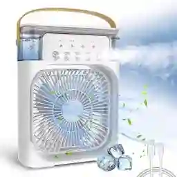 Mini Aire Acondicionado Portatil Ventilador Con Agua Viajero