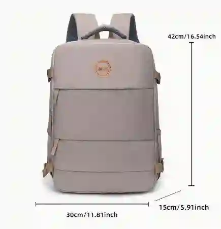 Maleta De Viaje Grande Elegante Gobag Gris