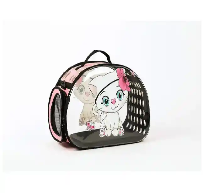 Bolso Plegable Transparente Con Dibujos - Pb11b