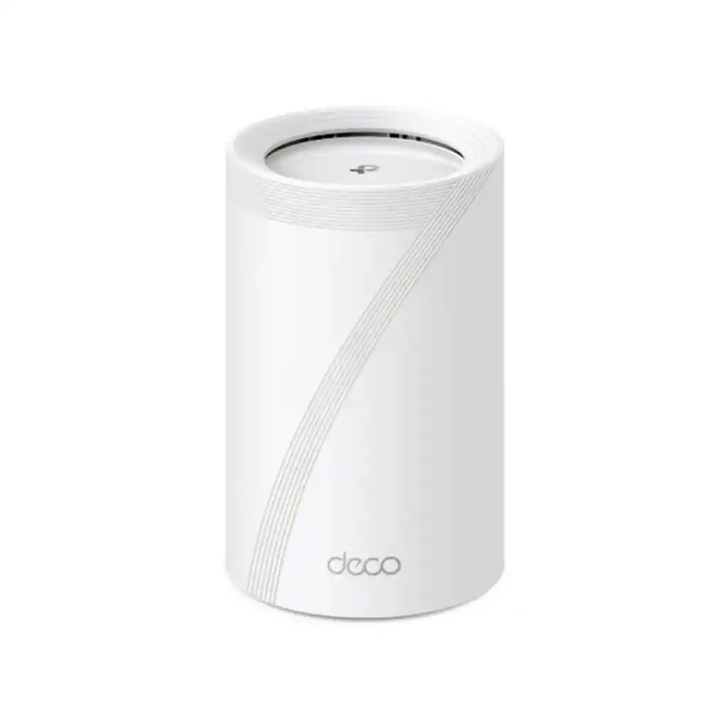Router Tp-link Sistema Mesh Deco 1 Nodo Be11000 Wi-fi 7 Triple Banda Color Blanco