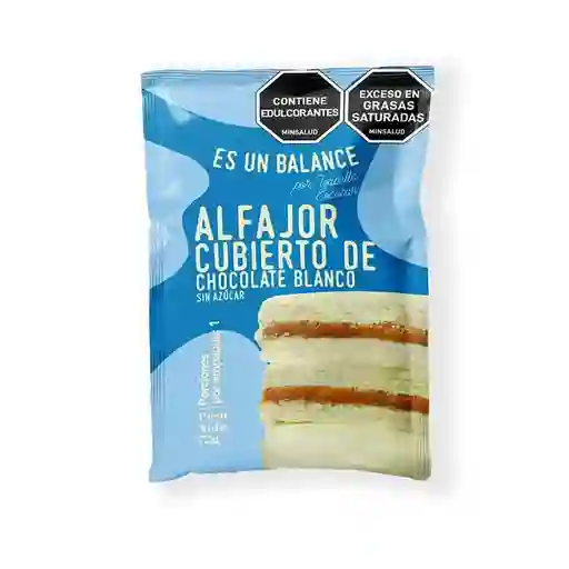 Alfajor Cubierto De Chocolate Blanco 72g
