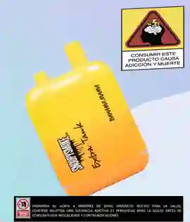 Vapeador Snoppysmoke 15.000 Puffs Banana Mama