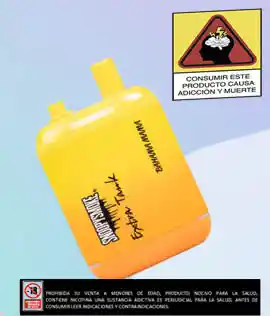 Vapeador Snoppysmoke 15.000 Puffs Banana Mama
