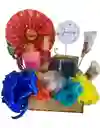 Ancheta De Regalo Con Vela Aromatica, Crema Y Splash