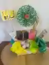 Ancheta De Regalo Con Vela Aromatica, Crema Y Splash