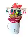 Ancheta Regalo Cumpleaños Vaso Corazón