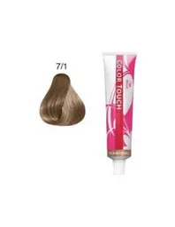 Tinte Color Touch 7/1 Rubio Mediano Ceniza 60ml