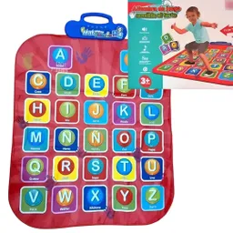 Tapete Abc Mágico Niño Didáctico Manta Abecedario Interactivo