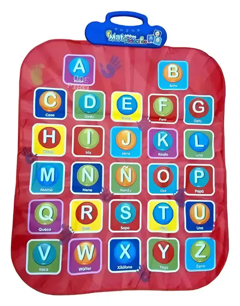 Tapete Abc Mágico Niño Didáctico Manta Abecedario Interactivo