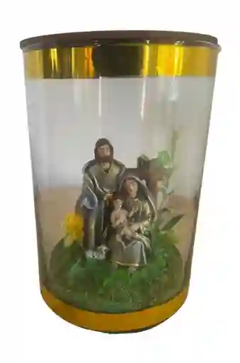 Pesebre Navidad Sagrada Familia Tipo Terrario #4