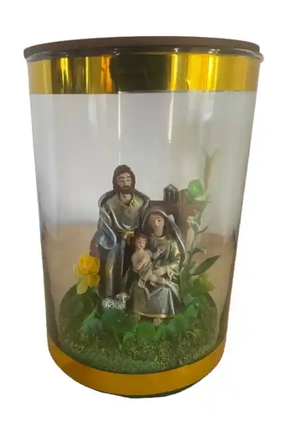 Pesebre Navidad Sagrada Familia Tipo Terrario #4
