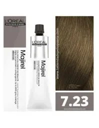 Tinte Majirel Loreal 7.23 Rubio Irisado Dorado 60ml