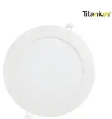 Panel Led De Incrustar De 18 W Redondo