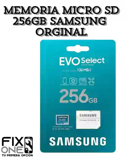 Samsung Tarjeta Micro Sd De 256gborginal